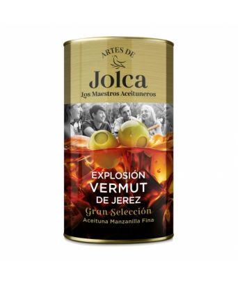 Aceitunas explosión Vermut de Jerez Jolca 150 gr.
