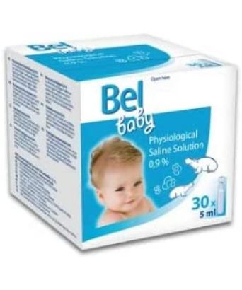 Suero fisiológico Bel Baby 30 ud. x 5 ml.