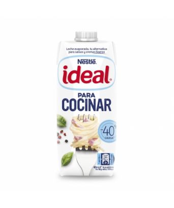 Evaporated milk for cooking Ideal Nestlé 525 gr.