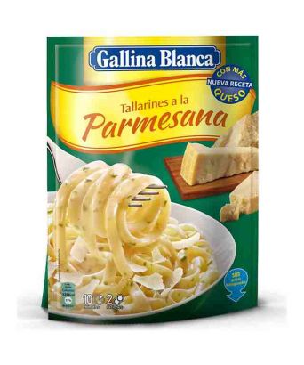 Tallarines a la Parmesana Gallina Blanca