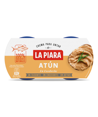 Paté de Atún en Escabeche La Piara 2 ud. x 80 gr.