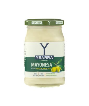 Mayonesa 100% oliva Ybarra 225 gr.