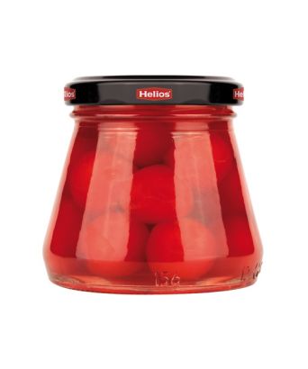 Cerises rouges au sirop Helios 160 gr.