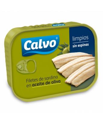 Filetes de sardina enaceite de oliva Calvo 70 gr.