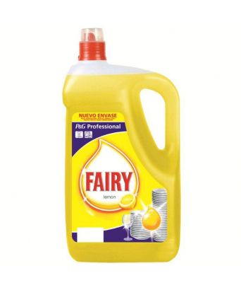 Dishwasher liquid lemon Fairy 5 l.
