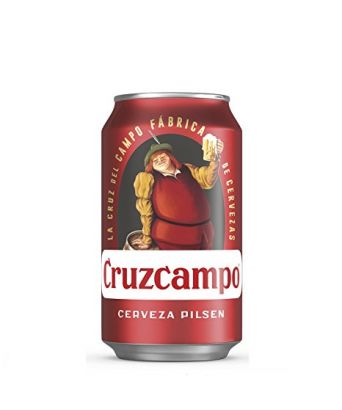 Cruzcampo beer 33 cl .