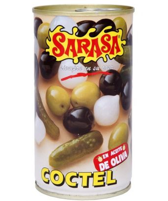 Cocktail in Olive oil Sarasa 600 gm.