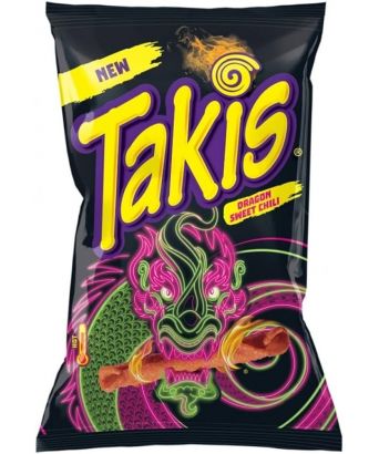 Takis Dragon Sweet Chili Bimbo 90 Gr.