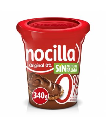 Kakaocreme mit Mandeln sugarless Nocilla 340 gr.