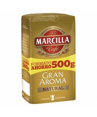 Natürliche Gemahlener Kaffee Marcilla 500 gr.