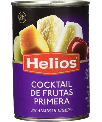 Cocktail de frutas en almíbar Helios 420gr.