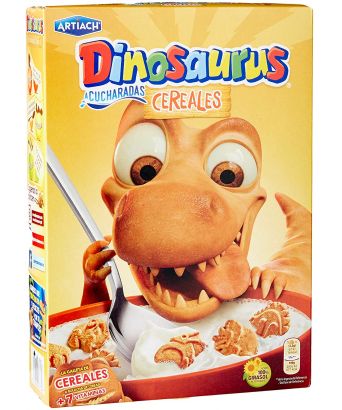 Dinosaurus to tablespoons cereals Artiach 350 gr.