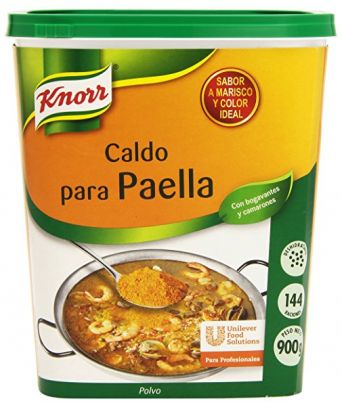 Brühe für Paella in Getreide Knorr 900 gr.