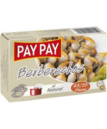 Herzmuscheln Natur 45/55 Pay Pay 63 gr.