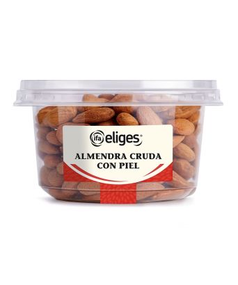 Raw almond with skin Eliges 200 gr.