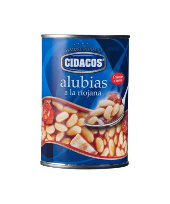 Cidacos beans with chorizo 420 gr.
