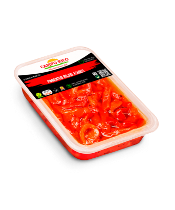 Roasted red pepper strips Campo Rico 350 gr.