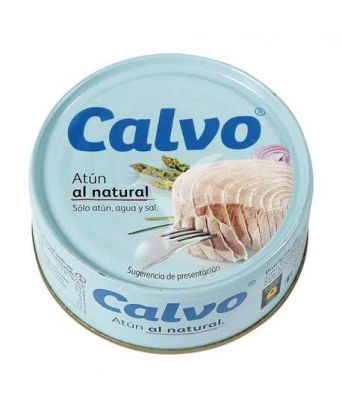 Natural light tuna Calvo 112 gr
