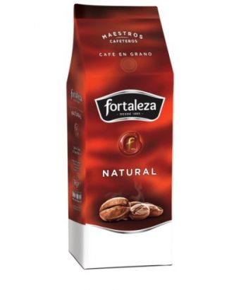 Café natural en grano Fortaleza 1 kg.