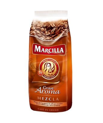 Coffee in grain Mixture Marcilla 1 kg.