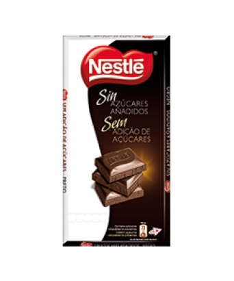 Tableta de Chocolate negro Nestlé sin azúcar