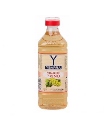 Ybarra white wine vinegar 500 ml.