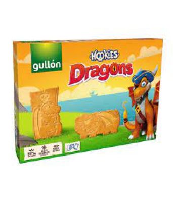 Biscuits Hookies Dragons Gullón 250 gr.