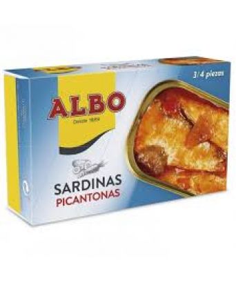 spicy sardines Albo