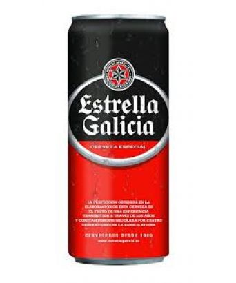 Cerveza Estrella Galicia 33 cl.