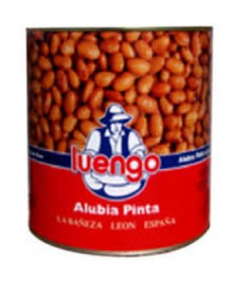 Red beans cooked Luengo 2.6 kg.