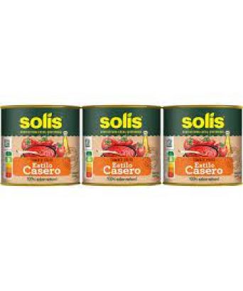 Ketchup Solís Home Style pack 3 ud. 300 gr.