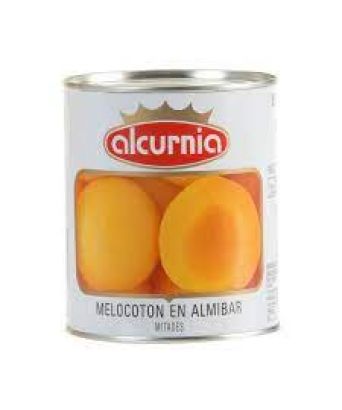 Peach in syrup Alcurnia 840 gr.