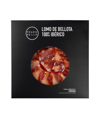 100% Iberian acorn-fed loin Prado Bello 80 gr.
