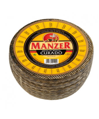 Cured mixed cheese Manzer 840 gr.
