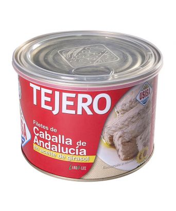 Mackerel fillets Tejero 1,2 kg.