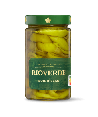 Guindillas en vinagre Rioverde 120 gr.
