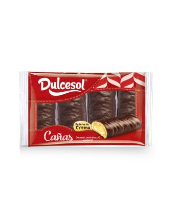 Dulcesol cocoa and cream bun 4 units