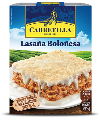 Lasagnes Bolognaises Carretilla 375 gr.