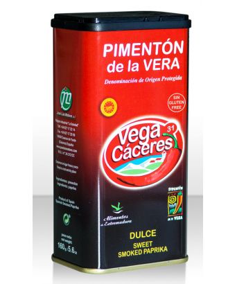 Pimentón dulce de la Vera Vegacáceres 750 gr.