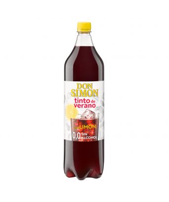 Non-alcoholic summer red wine with lemon Don Simon 1,5 l.