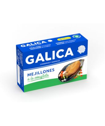 Mejillones en salsa vinagreta Galica 111 gr.