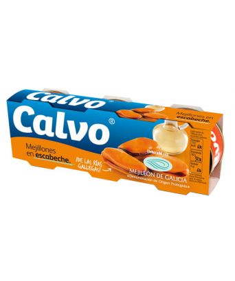 Marinierte Miesmuscheln Calvo pack 3 ud.