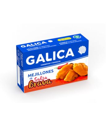 Muscheln in Brava-Sauce Galica 111 gr.
