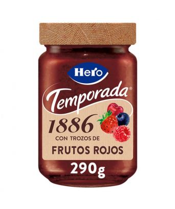 Red fruit jam Hero Temporada 1886 290 gr.
