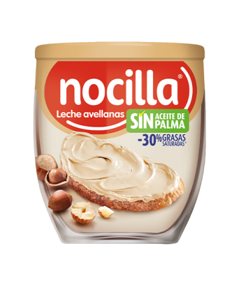 La crème de cacao Nocilla lait 180 gr.
