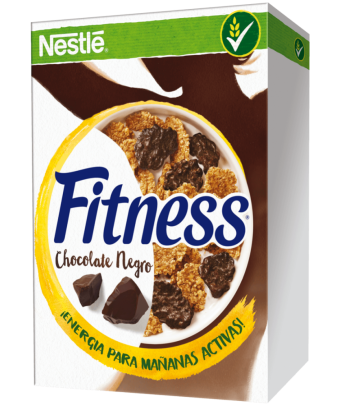 Nestlé Fitness Getreideprodukte schwarze Schokolade