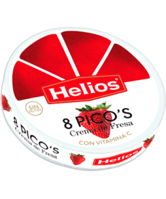 Picos de fresa Helios 8 ud.
