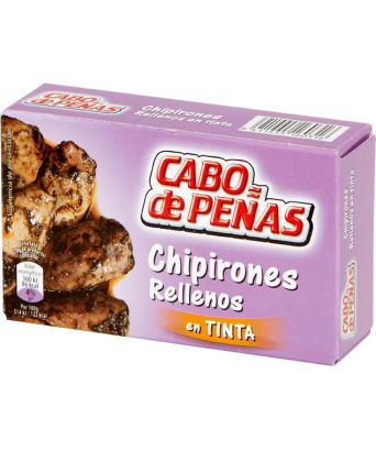 Chipirones rellenos en su tinta Cabo de Peñas 111 gr.