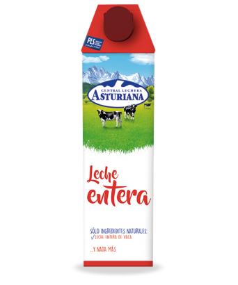 Whole Asturiana de lait de 1,5 l.