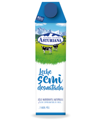 Fettarme Milch Central Lechera Asturiana 1 l.